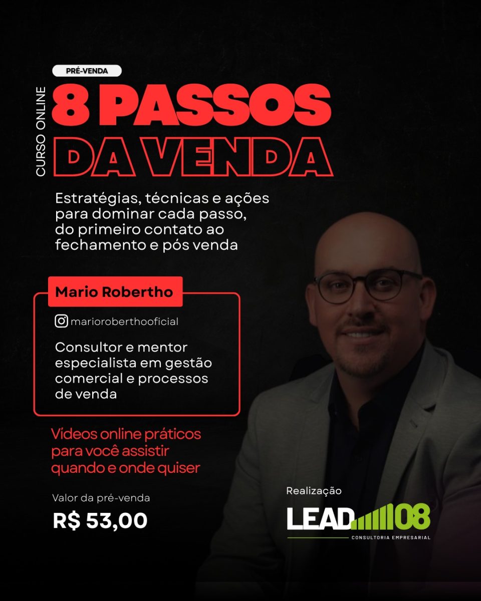 Imagem de fundo - 8 passos da venda